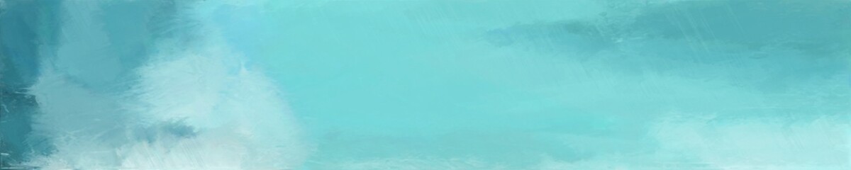 abstract graphic element with horizontal graphic background with sky blue, powder blue and teal blue colors