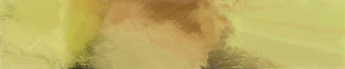 abstract graphic element with long wide background with dark khaki, pastel brown and brown colors