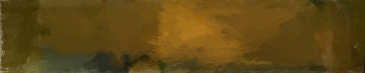 abstract natural long wide horizontal background with chocolate, brown and very dark green colors