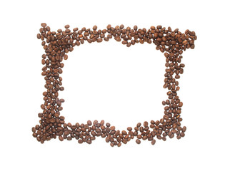 coffee beans. isolated on a white background