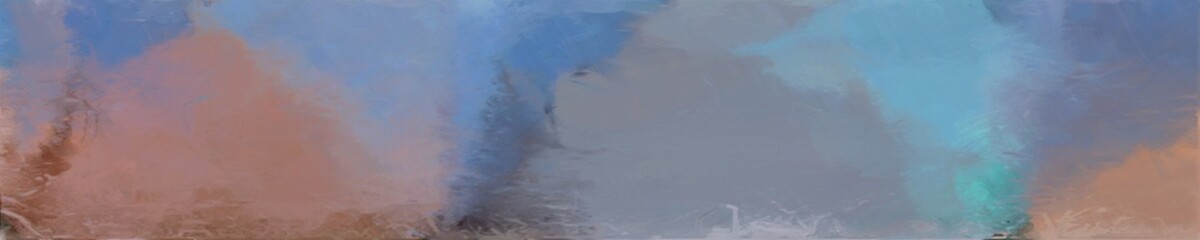 abstract natural long wide horizontal graphic background with light slate gray, pastel brown and rosy brown colors