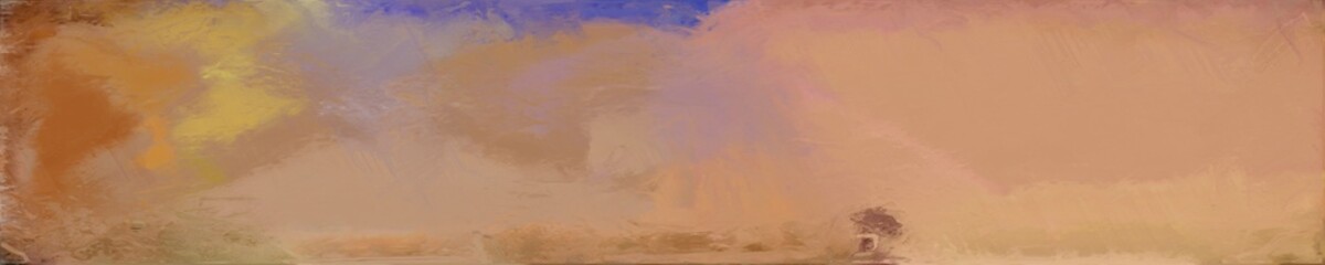 abstract graphic element with horizontal graphic background with rosy brown, sienna and dark slate blue colors