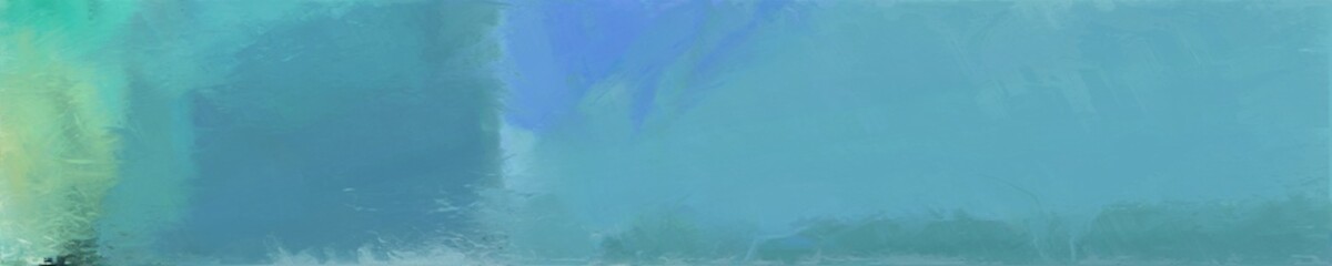 abstract graphic element with natural long wide horizontal graphic background with cadet blue, medium aqua marine and ash gray colors