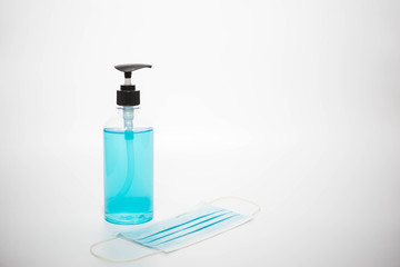 Alcohol gel and Face Masks