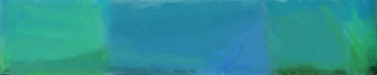 abstract long wide background with blue chill, dark slate gray and light sea green colors