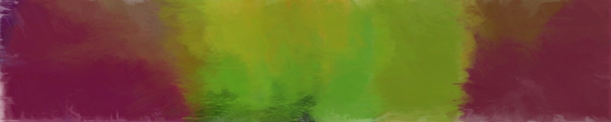 abstract long wide horizontal background with old mauve, olive drab and rosy brown colors