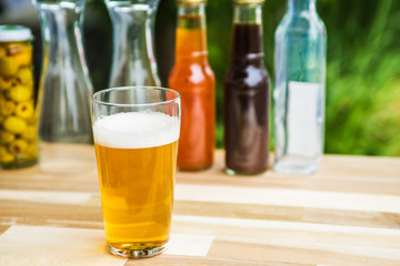 野外ビール