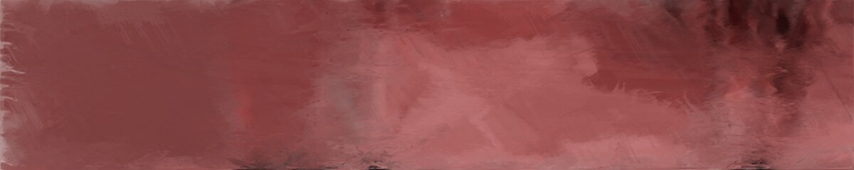 Obraz premium abstract long wide background with dark moderate pink, indian red and very dark pink colors