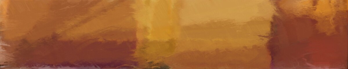 abstract natural long wide horizontal graphic background with sienna, peru and bronze colors