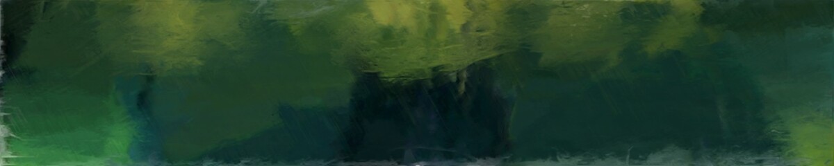 abstract graphic element with natural long wide horizontal background with very dark blue, dark olive green and olive drab colors