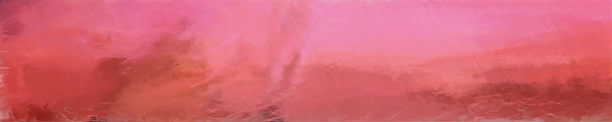 abstract long wide horizontal background with indian red, pastel magenta and sienna colors