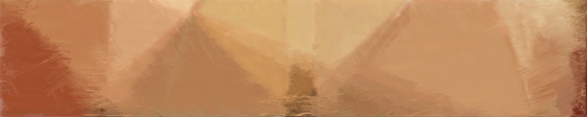 abstract graphic element with natural long wide horizontal graphic background with peru, burly wood and old mauve colors