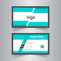Abstract Corporate Business card Template Design.