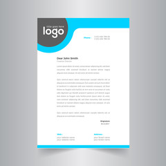 Corporate style letter head templates for your project design.