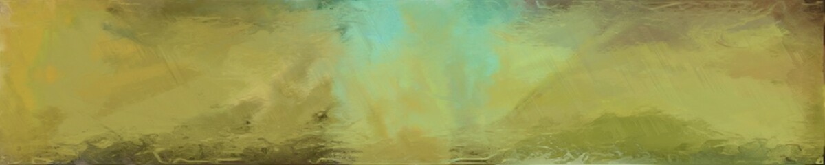 abstract long wide background with dark khaki, dark sea green and dark olive green colors