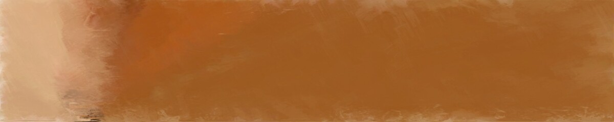 abstract graphic element with natural long wide horizontal graphic background with sienna, tan and dark salmon colors