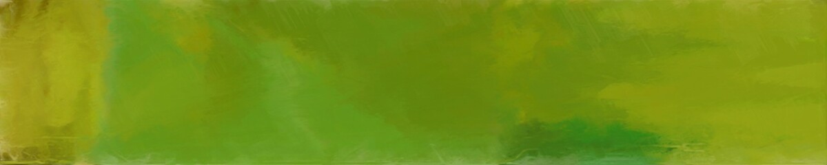abstract graphic element with long wide horizontal background with olive drab, dark green and dark golden rod colors