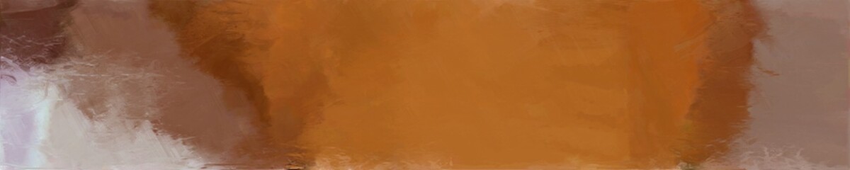 abstract natural long wide horizontal background with sienna, ash gray and pastel brown colors