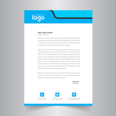 Business style letter head templates for your project design.