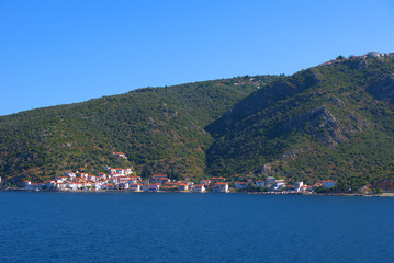 Volos area, Greece, the villages of Trikeri, Ag. Kyriaki and the lighthouse of Trikeri