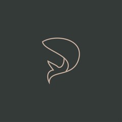 Premium fish logo design