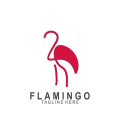 Flamingo logo with modern design