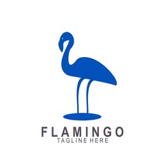 Flamingo logo with modern design