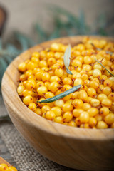 raw sea buckthorn