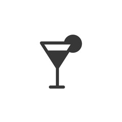 cocktail icon vector illustration for website and graphic design