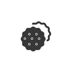 cookies icon vector illustration for website and graphic design