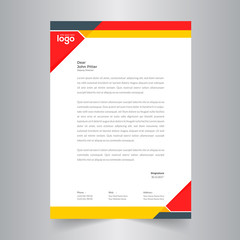 Business style letter head templates for your project design.