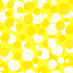 水玉をデザインした背景素材