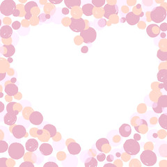 水玉をデザインした背景素材