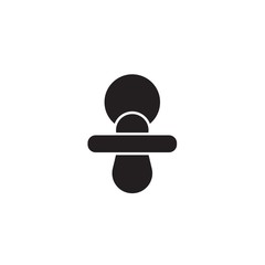 pacifier icon vector illustration for website and graphic design
