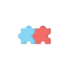 puzzle icon vector illustration for website and graphic design