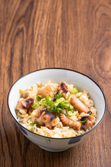 タコの炊込みご飯