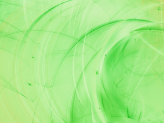 Fototapeta na wymiar green abstract fractal background 3d rendering illustration