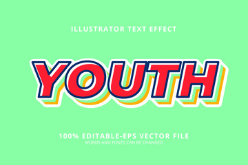 Text Effect Font Editable