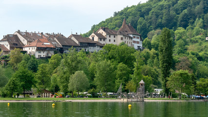 view of the old town of erlach