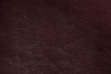 Dark brown leather texture can be use as  background