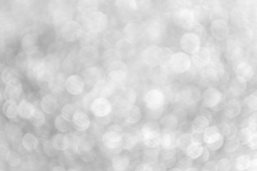 abstract background with white bokeh