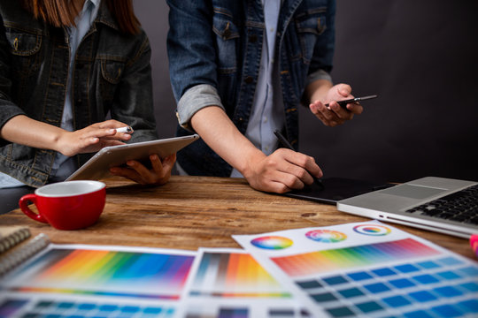 designer graphic creative creativity work tablet designing design imac artist coloring colour ideas style networking human notebook pattern place concept.