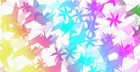 abstract shapes colorful background design texture on white background.