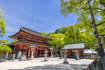 Naklejka premium 太宰府天満宮 福岡県太宰府市 Dazaifu Tenmangu Fukuoka Dazaifu city