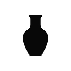 vector illustration of vase icon