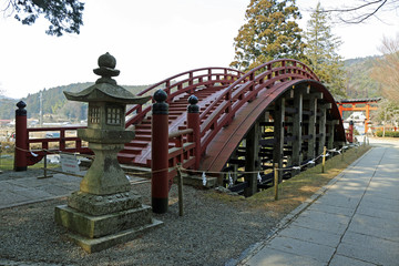 冬の丹生都比売神社