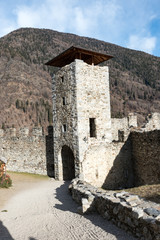 Fototapeta premium Castle of Ossana Trentino