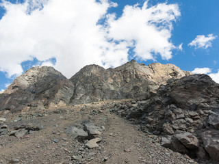 Cajon del Maipo. Maipo Canyon, a canyon located in the Andes. Near the capital Santiago. Chile.