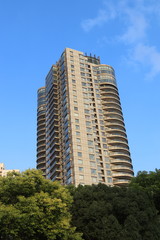 Tour d'habitations &agrave; Shanghai, Chine