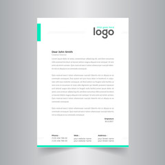 Business style letter head templates for your project design.